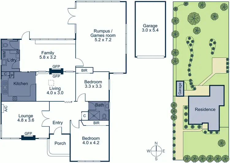 Floorplan of Homely house listing, 37 Glen Ebor Avenue, Blackburn VIC 3130