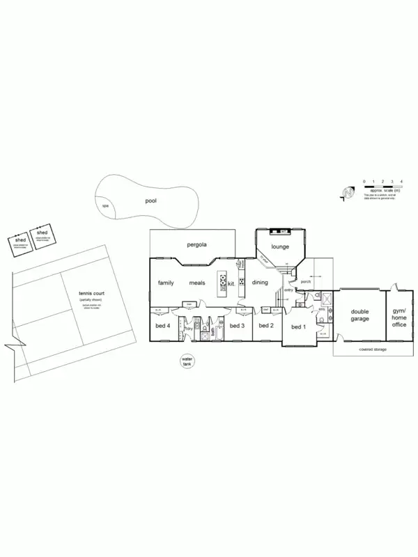 Floorplan of Homely house listing, 6 Conos Court, Donvale VIC 3111