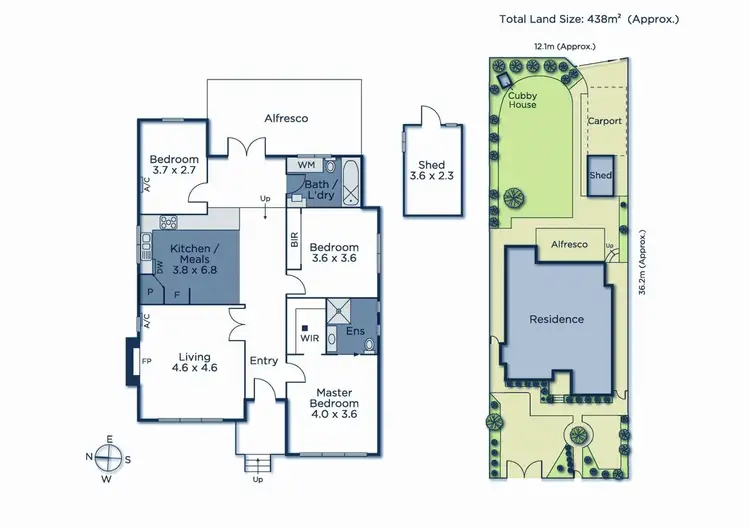 Floorplan of Homely house listing, 307 Mitcham Road, Mitcham VIC 3132