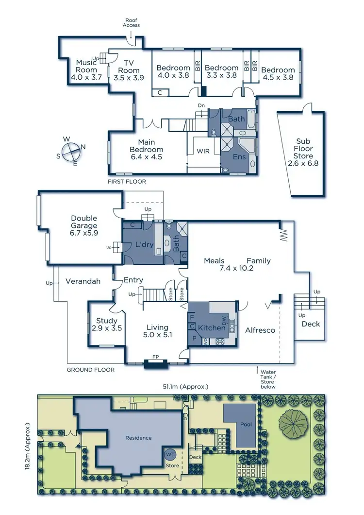 Floorplan of Homely house listing, 2 New Street, Surrey Hills VIC 3127