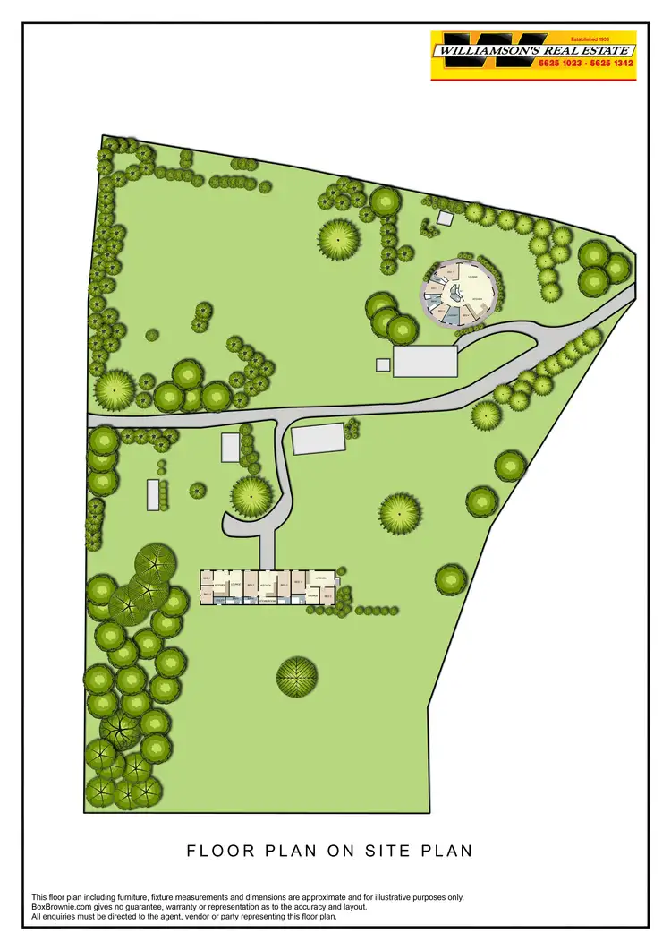 Floorplan of Homely rural property listing, 1510 Bloomfield Road, Crossover VIC 3821
