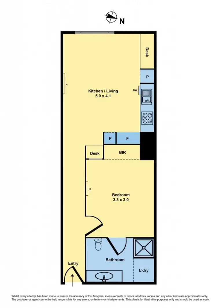 Floorplan of Homely apartment listing, 807/29 Market Street, Melbourne VIC 3000