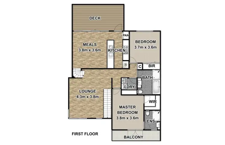 Floorplan of Homely house listing, 6/2 Parsons Road, Eltham VIC 3095