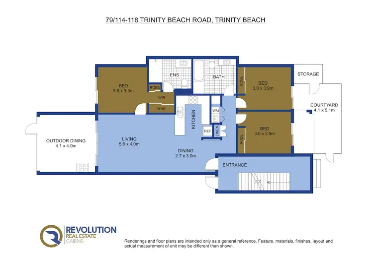 Floorplan of Homely apartment listing, 79/114-118 Trinity Beach Road, Trinity Beach QLD 4879