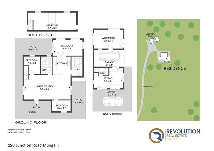 Floorplan of Homely house listing, 228 Junction Road, Mungalli QLD 4886