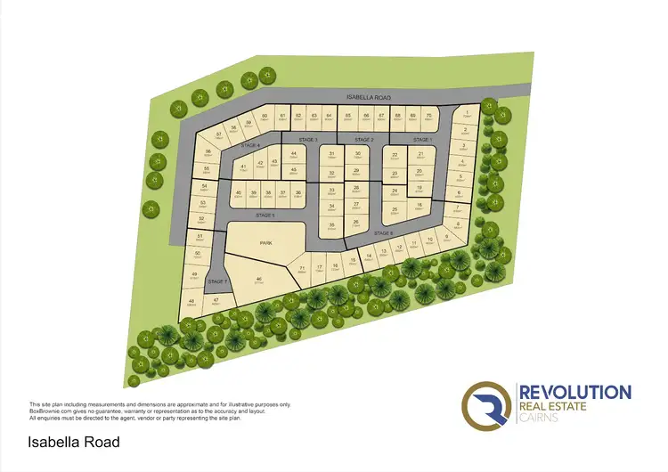 Floorplan of Homely land listing, Lot 68 Isabella Road Estate, Edmonton QLD 4869