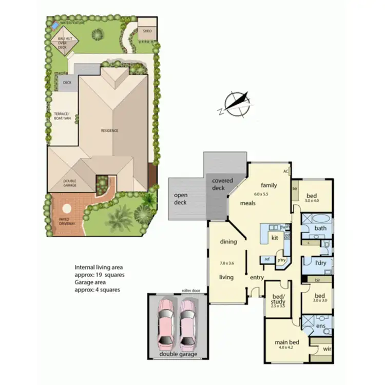 Floorplan of Homely house listing, 93 Victoria Street, Safety Beach VIC 3936