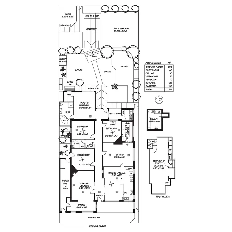 Floorplan of Homely house listing, 119 Esplanade, Henley Beach South SA 5022