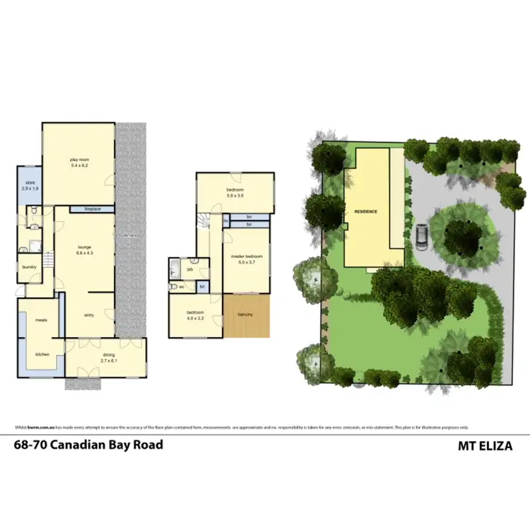 Floorplan of Homely house listing, 68-70 Canadian Bay Road, Mount Eliza VIC 3930