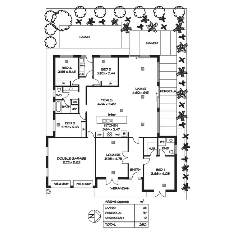 Floorplan of Homely house listing, 29 Flynn Street, Munno Para SA 5115