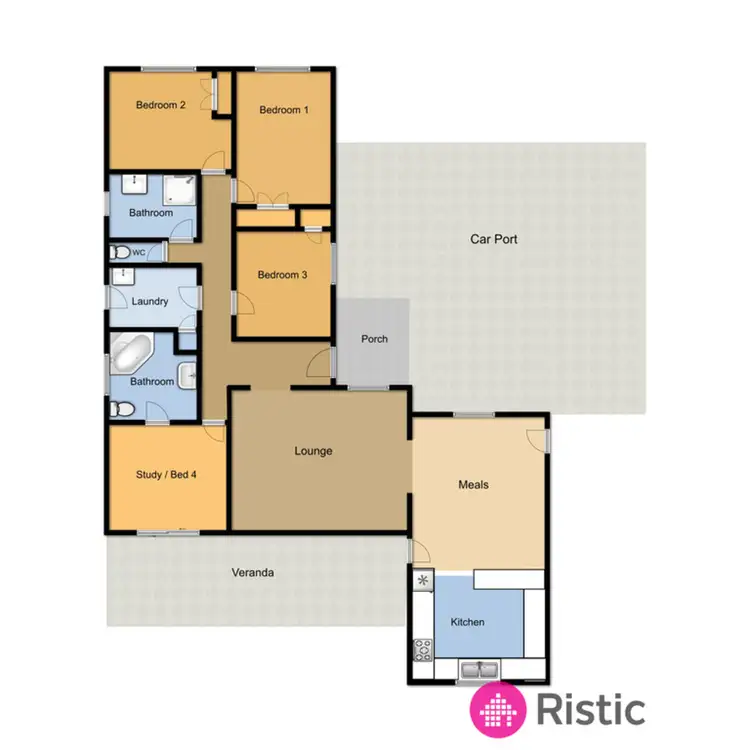 Floorplan of Homely house listing, 139 Roycroft Avenue, Mill Park VIC 3082