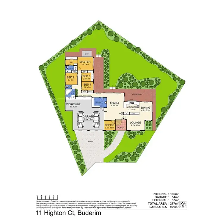 Floorplan of Homely house listing, 11 Highton Court, Buderim QLD 4556