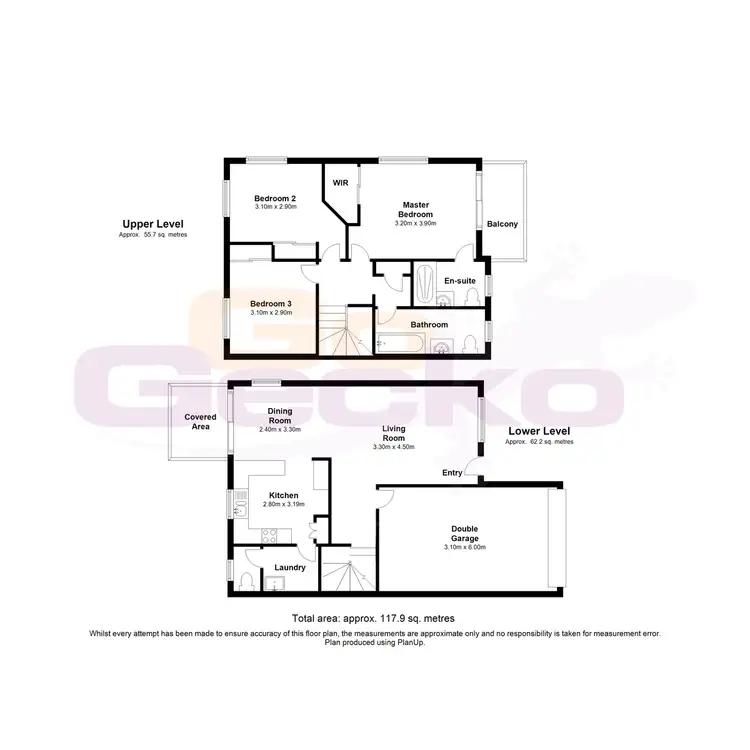 Floorplan of Homely townhouse listing, 6/8 Gemview Street, Calamvale QLD 4116