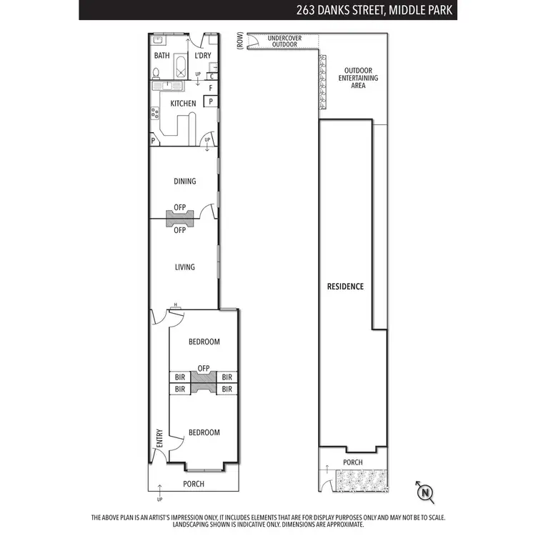 Floorplan of Homely house listing, 263 Danks Street, Middle Park VIC 3206