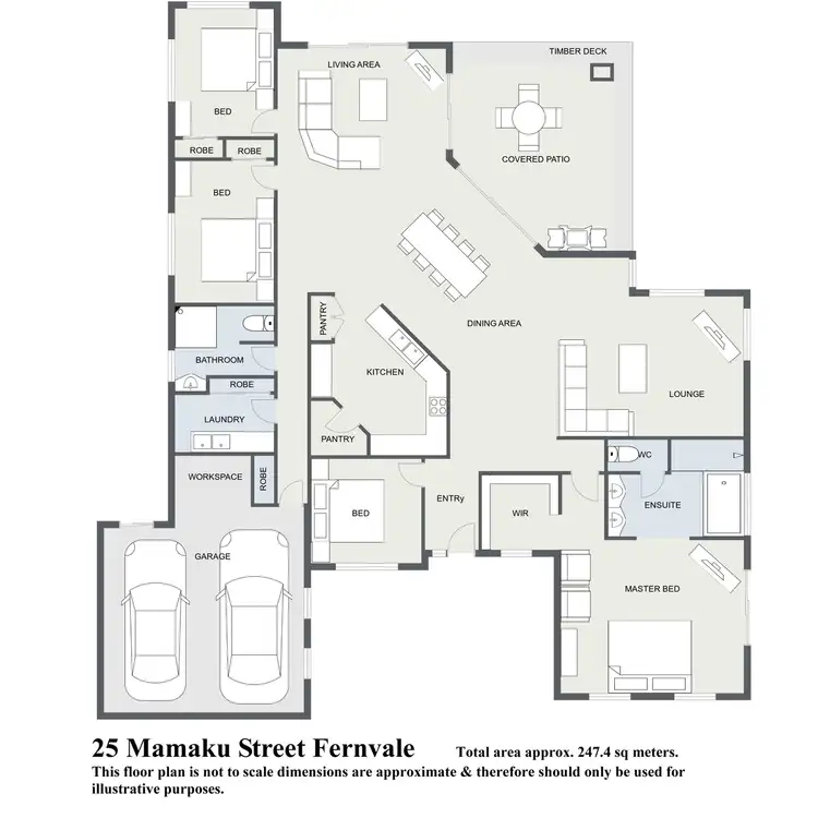 Floorplan of Homely house listing, 25 Mamaku Street, Fernvale QLD 4306