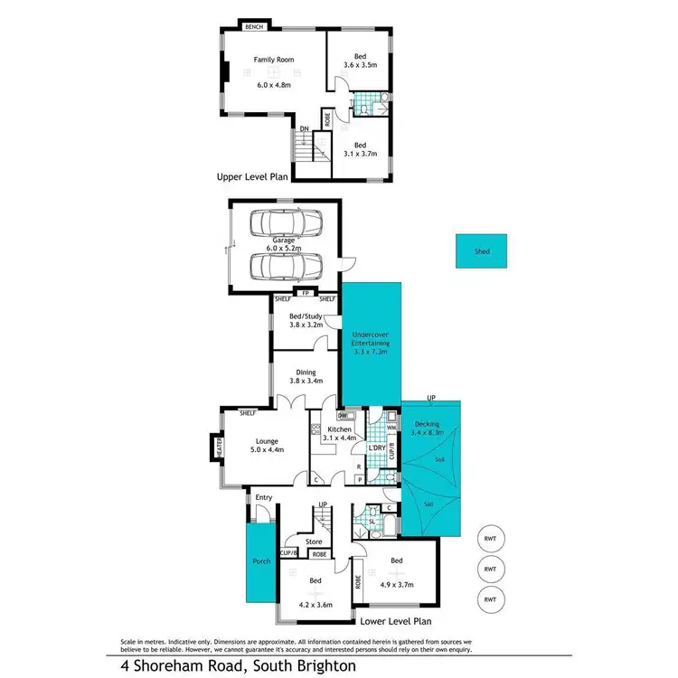 Floorplan of Homely house listing, 4 Shoreham Road, South Brighton SA 5048