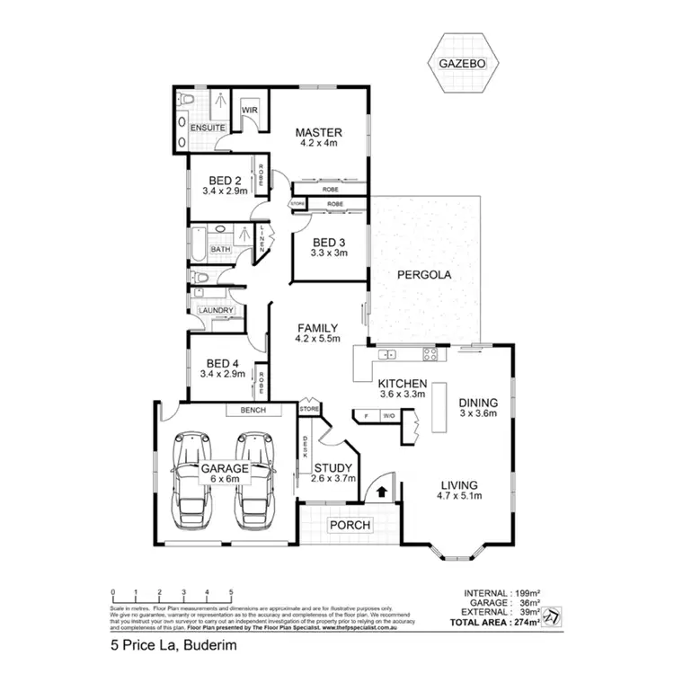 Floorplan of Homely house listing, 5 Price Lane, Buderim QLD 4556