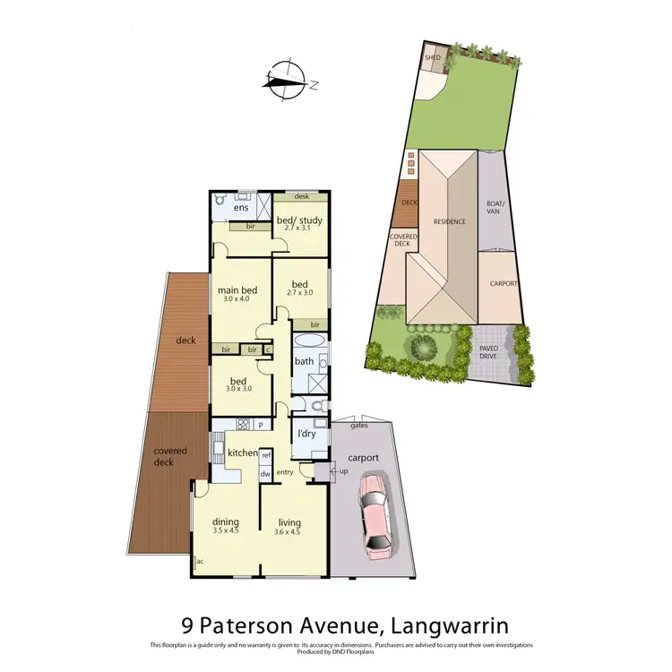 Floorplan of Homely house listing, 9 Paterson Avenue, Langwarrin VIC 3910