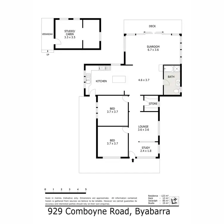 Floorplan of Homely rural property listing, 929 Comboyne Road, Byabarra NSW 2446