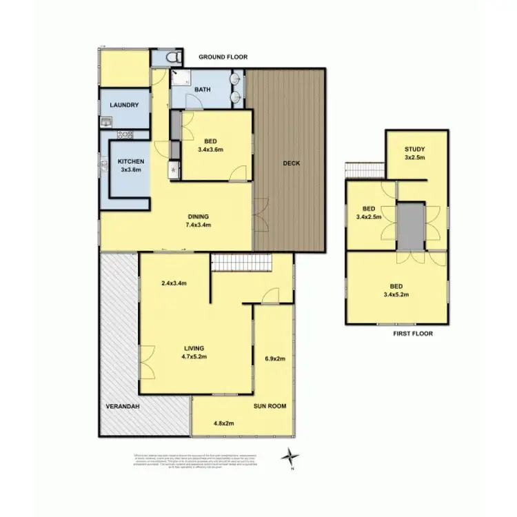 Floorplan of Homely rural property listing, 45 Birregurra-Yeodene Road, Birregurra VIC 3242