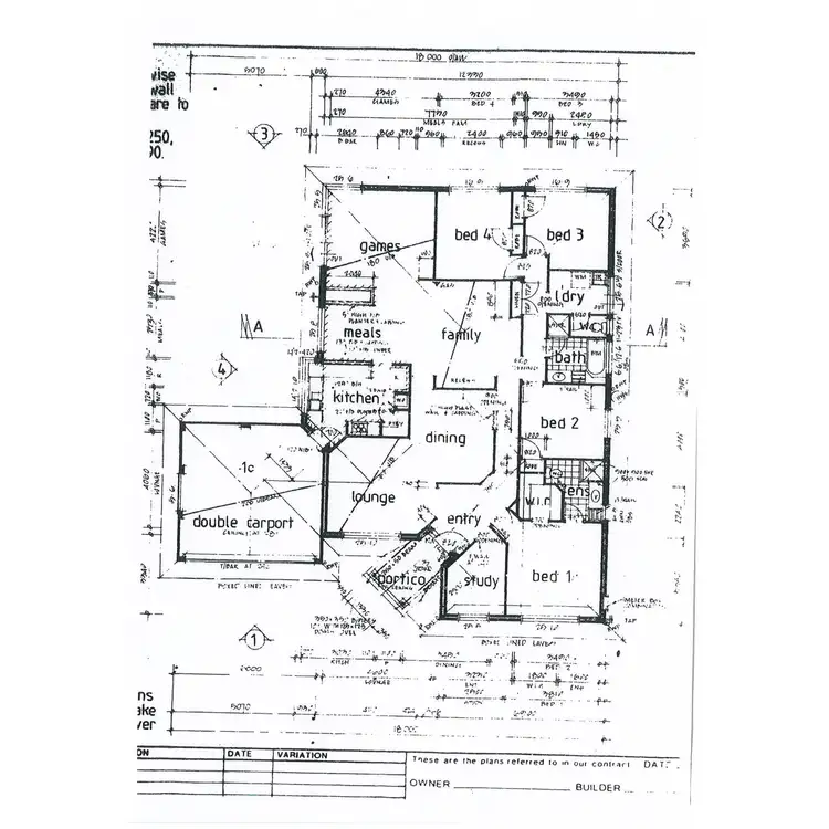 Floorplan of Homely house listing, 10 Copeland Gardens, Ocean Reef WA 6027