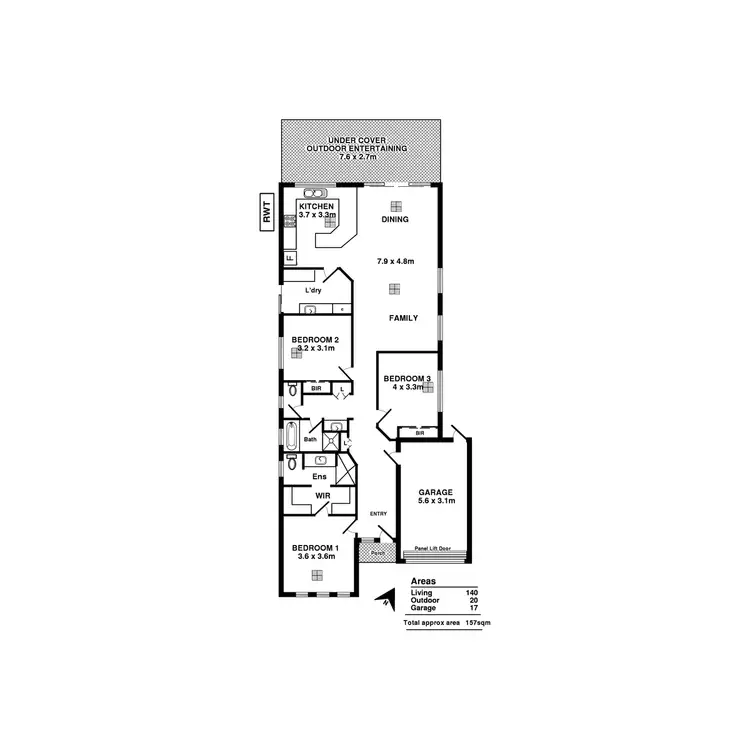 Floorplan of Homely house listing, 13 Knoll Avenue, Aldinga Beach SA 5173