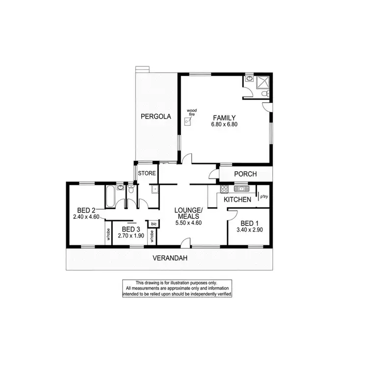 Floorplan of Homely house listing, 32 - 34 Donovans Road, Donovans SA 5291