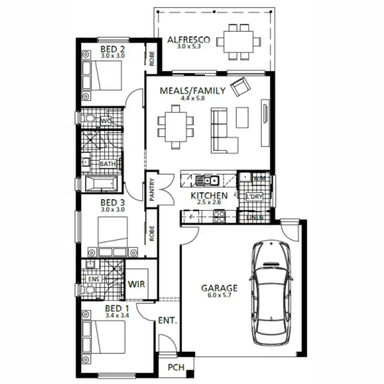 Floorplan of Homely house listing, 29 Lillias St, Waterlea, Walloon QLD 4306