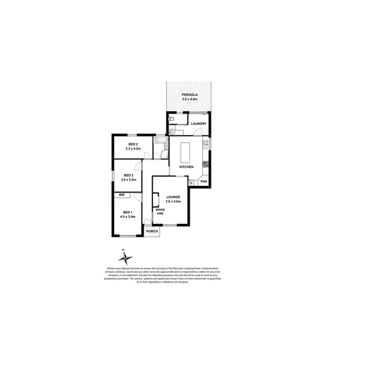 Floorplan of Homely house listing, 26 Brownes Road, Mount Gambier SA 5290