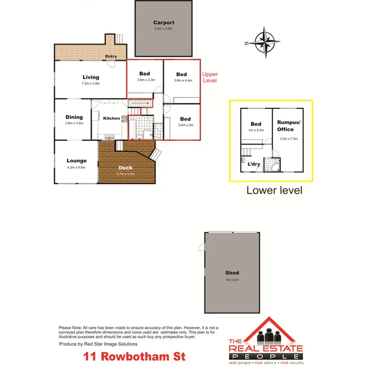 Floorplan of Homely house listing, 11 Rowbotham Street, Rangeville QLD 4350