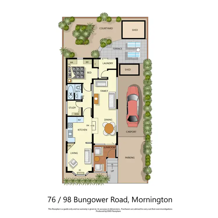 Floorplan of Homely retirement listing, 76/98 Bungower Road, Mornington VIC 3931