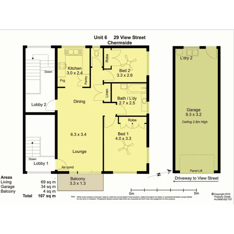Floorplan of Homely apartment listing, 6/29 View Street, Chermside QLD 4032