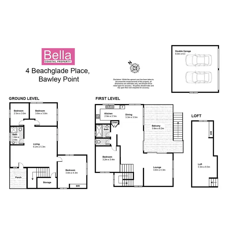 Floorplan of Homely house listing, 4 Beachglade Place, Bawley Point NSW 2539