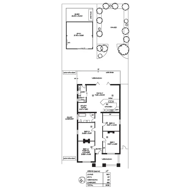 Floorplan of Homely house listing, 7 Marion Street, West Croydon SA 5008