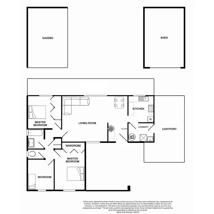 Floorplan of Homely house listing, 10 Cowper Street, Lynwood WA 6147