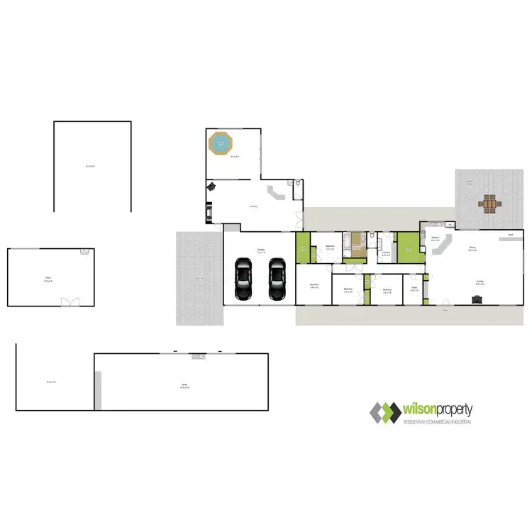 Floorplan of Homely rural property listing, 4493 Hyland Highway, Won Wron VIC 3971