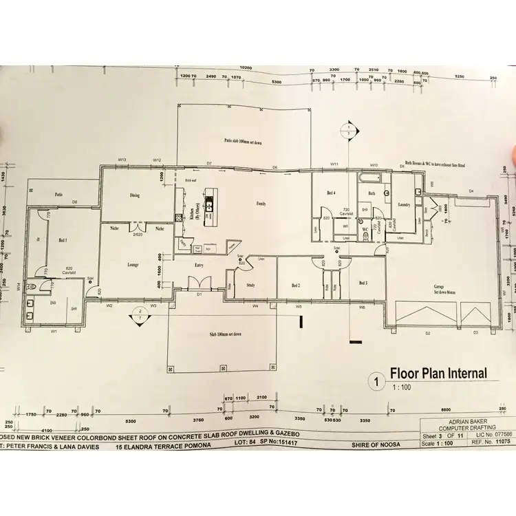 Floorplan of Homely house listing, 15 Elandra Terrace, Pomona QLD 4568