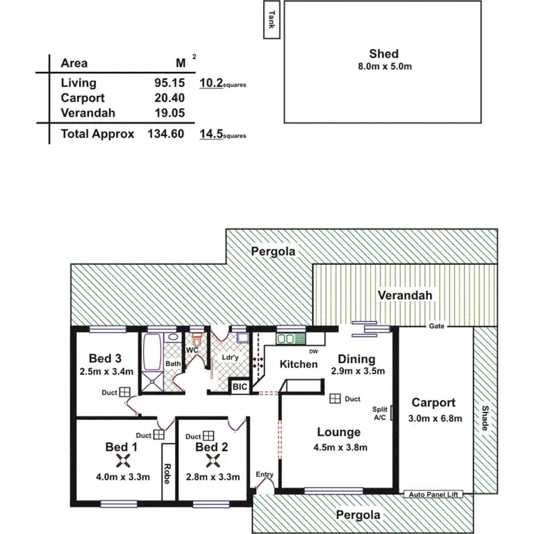 Floorplan of Homely house listing, Address available on request