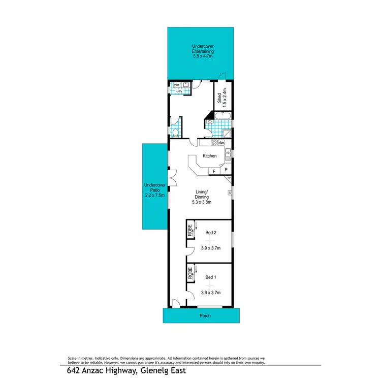 Floorplan of Homely house listing, 642 Anzac Highway, Glenelg East SA 5045