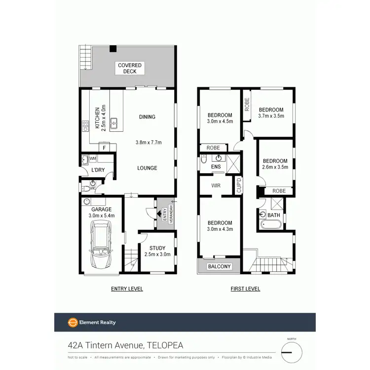 Floorplan of Homely house listing, 42A Tintern Avenue, Telopea NSW 2117