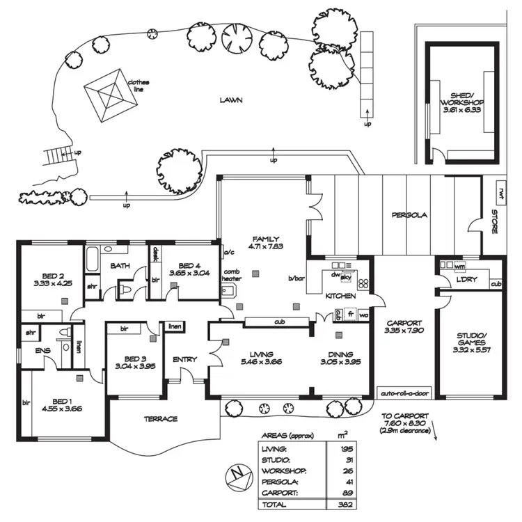 Floorplan of Homely house listing, 25 Sturt Valley Road, Stirling SA 5152