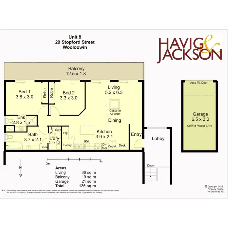 Floorplan of Homely apartment listing, 8/29 Stopford Street, Wooloowin QLD 4030