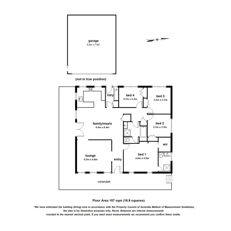 Floorplan of Homely house listing, 2 Don Phillip Court, Gembrook VIC 3783