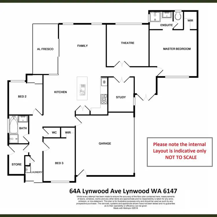 Floorplan of Homely house listing, 64a Lynwood Avenue, Lynwood WA 6147