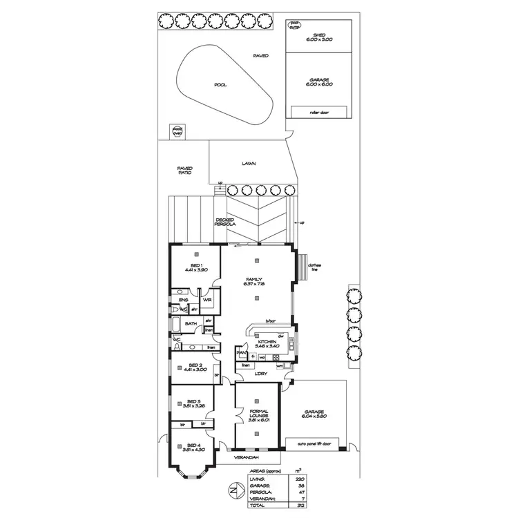 Floorplan of Homely house listing, 49 Hereford Avenue, Trinity Gardens SA 5068