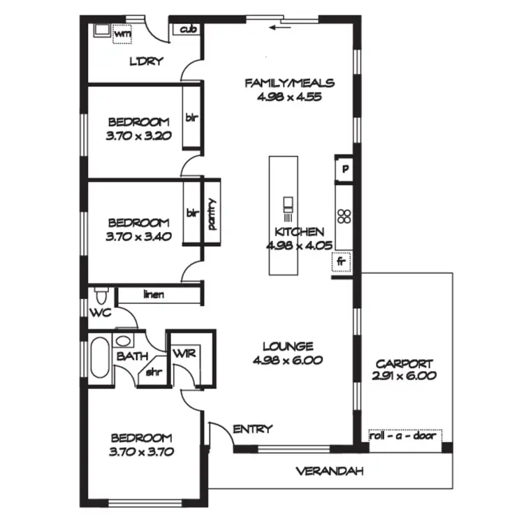 Floorplan of Homely house listing, 8C High Street, Echunga SA 5153