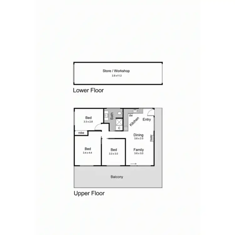 Floorplan of Homely house listing, 4 Mount Martha Road, Mount Martha VIC 3934