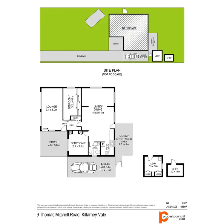 Floorplan of Homely house listing, 9 Thomas Mitchell Road, Killarney Vale NSW 2261