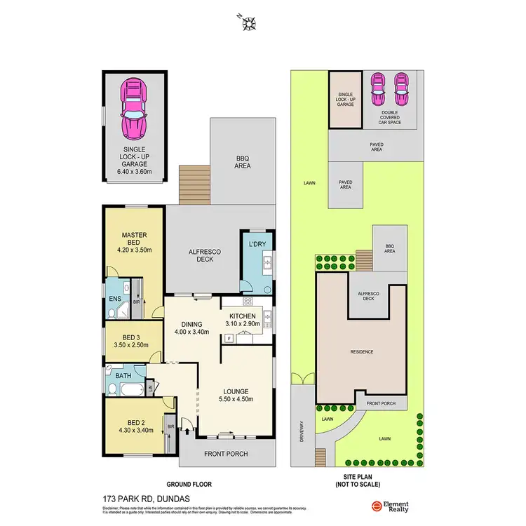 Floorplan of Homely house listing, 173 Park Road, Dundas NSW 2117