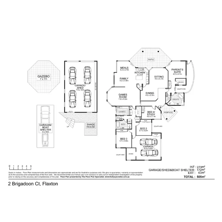 Floorplan of Homely house listing, 2 Brigadoon Court, Flaxton QLD 4560